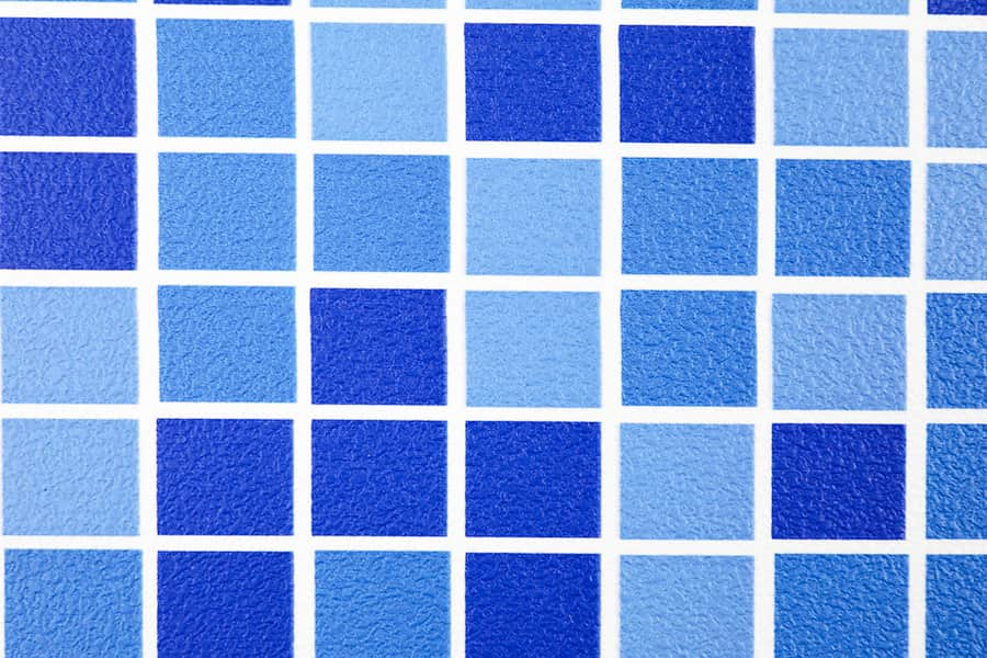 Revestimiento Vinilo Piscina 1.5mm Patrón Mosaico Antideslizante